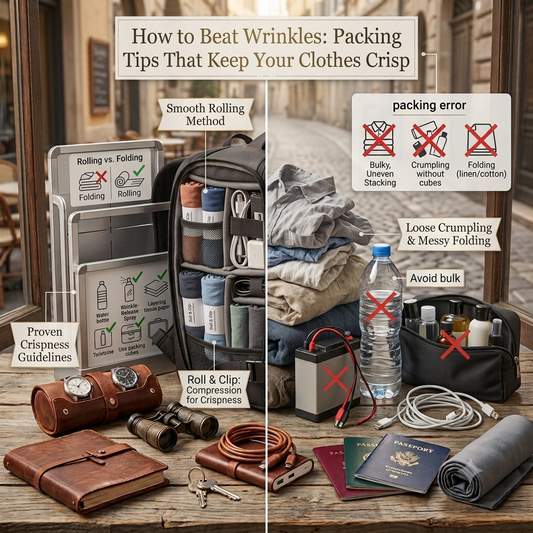 How to Beat Wrinkles: Packing Tips That Keep Your Clothes Crisp