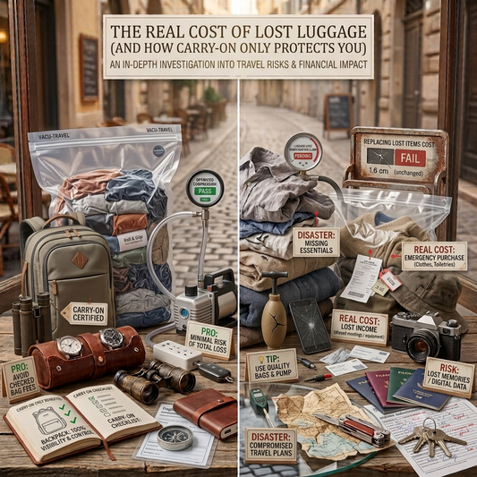 The Real Cost of Lost Luggage (And How Carry-On Only Protects You)