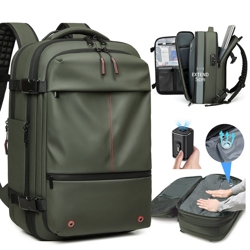 Zaino bagaglio a mano AeroMax espandibile con compressione sottovuoto