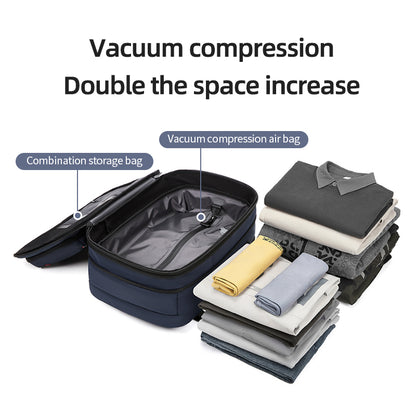 Zaino da viaggio sottovuoto AeroMax con sistema di compressione per vestiti