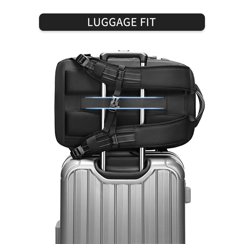 Zaino da viaggio AeroMax con fascia posteriore per fissaggio al trolley
