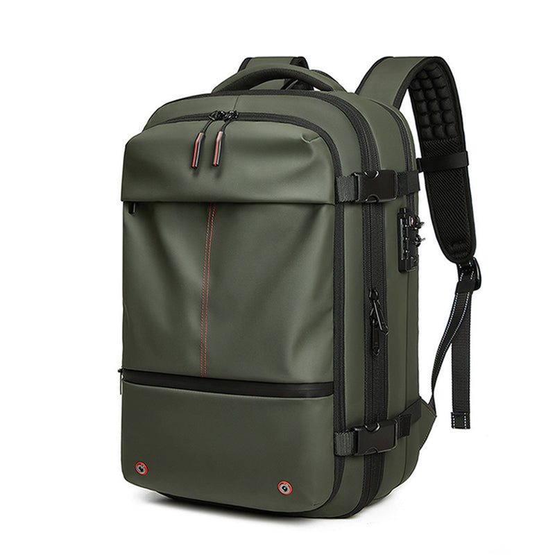 Zaino da viaggio sottovuoto AeroMax verde Bagfino