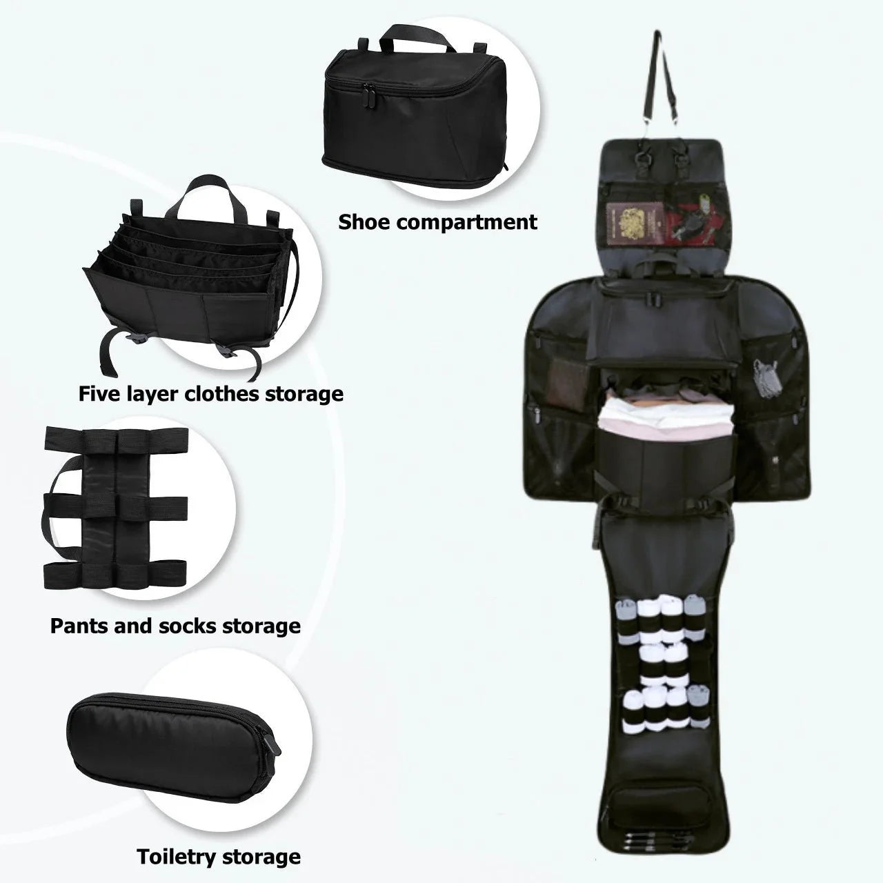 Hanger Travel Backpack